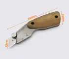 Трапециевидный нож для резки кожи (34-0156)