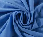 Ткань микровельвет синяя