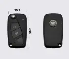 FIAT 2 кнопки заготовка викидного ключа (корпус)