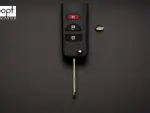 Заготовка Nissan викидний ключ 3 кнопки (корпус)