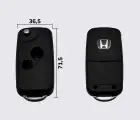 HONDA 2 кнопки заготовка викидного ключа (корпус)