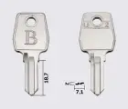 Заготовка ключів LF2 (Xianpai)