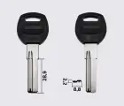 YOTA 29mm с пластиковой ручкой (латунь) заготовка ключа