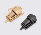 Замок для сумки 33*21мм 88-146