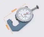 Измеритель толщины кожи - толщиномер 0-10мм (34-0103)