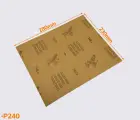 Листовая наждачная бумага / шкурка Р240, р.230х280 мм 00-204/240