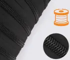Молния спиральная метражная №10, 100 м в бобине, С580, цв.чёрный