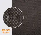 052 bissell коричневая резина набоечная, р. 380*570*6.2 мм