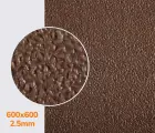 РАСПРОДАЖА - Резина подметочная каучуковая PURE (Китай), р. 600*600*2.5 мм, цв. тропик