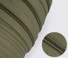 Спіральна блискавка метражна №8, С888, кол. хакі
