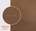 050 (1mm) bissell, цв. светло-коричневый, р. 380*570*1 мм -резина подметочная/профилактика листовая