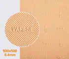 Резина набоечная VARESE, ВАРЕС, (Китай), р. 500*500*6.4 мм, цв. бежевый