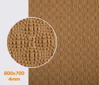 Гума для підошви полегшена GOLF (Dunlop), р. 800*700*4мм, кол. карамель