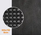 Гума для підошви полегшена SOFTGUMMI KONVERT (Dunlop), р. 900*700*8мм, кол. чорний