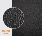 Резина подошвенная облегченная CREP (Dunlop), р. 850*700*6мм, цв. чёрный