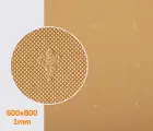 Резина подмёточная XA015 SLIM MICHELIN (Франция), р. 600*800*1мм, цв. бежевый (honey)