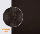 Резина подмёточная XA015 SLIM MICHELIN (Франция), р. 600*800*1мм, цв. темно-коричневый (d.brown)