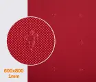 Резина подмёточная XA015 SLIM MICHELIN (Франция), р. 600*800*1мм, цв. красный (red)