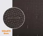 Резина набоечная XA014 ONE MICHELIN (Франция), р. 550*870*6мм, цв. цв. темно-коричневый (d.brown)