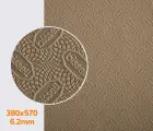 073 bissell светло-коричневая (тропик) резина набоечная, р. 380*570*6.2 мм