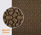 006 bissell светло-коричневая (тропик) резина набоечная, р. 380*570*6.2 мм