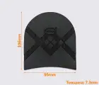 TARTAN (5344), р. 040, кол.чорний (АА), набійка Vibram