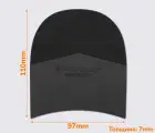 Набойка резиновая SLICK (Dunlop), р.4, черная