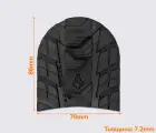 Набійка гумова XA009 WINTER MICHELIN (Франція) т. 8мм, р. 36-38, кол. чорний