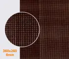 Поліуретан листовий Lux Шостка р. 360*260*6 мм, кол. коричневий
