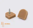 BISSELL бежевый шт. 2.9 мм набойки полиуретановые