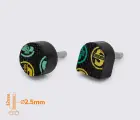 П/у набійки, шт. 2.5 мм, кол. чорний