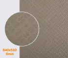 Astro Soft (проф.96), цв.серо-бежевый (17), т.6мм легкая микропористая резина для подошв Nora
