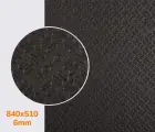 Astro Soft (проф.96), цв.темно-коричневый (46), т.6мм легкая микропористая резина для подошв Nora