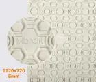 SUPERNEWFLEX (8868), кол.білий (АС), т. 6мм легка гума / ЕВА Vibram