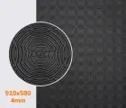 OPTICAL (7178), цв.черный (AA), т.4мм эластичная резина для подошв Vibram