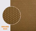 SAFE WALKING (7120), цв. HAZELNUT (69), т.4мм эластичная резина для подошв Vibram