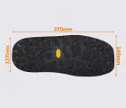 FRIEDRICH (1442), р.502, цв.черный (AA) след подошвы Vibram