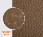 Astral Geo (проф.110), кол.світло-коричневий (101), т.4мм еластична гума для підошв Nora