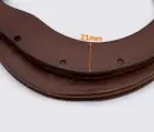 Деревянные ручки для сумки 18*14.5cm цв. коричневый (GG-238)