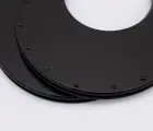 Деревянные ручки для сумки 17.5*14.5cm цв. черный (GG-239)