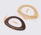 Деревянные ручки для сумки 20*14cm (GG-235)