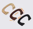 Деревянные ручки для сумки 18*10.6cm (GG-205)