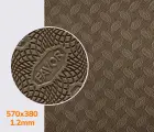 Гумова профілактика FAVOR, р. 570*380*1.2 мм, кол. кава з молоком (15) milk koffe