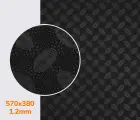 Гумова профілактика FAVOR, р. 570*380*1.2 мм, кол. чорний black