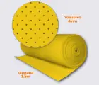 ЭВА перфорированная без рисунка, толщ. 4 мм, рулон 50 м, ширина 1.5 м (75 кв.м.), цв. желтый