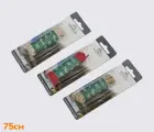Шнурки круглые тонкие 75 см, DASCO Cord Thick Laces А7239