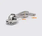 Бегунок YKK EYL - ZF5TL1 на спиральную молнию №5 для чемоданов и сумок, Никель