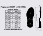 SPIDER-LOCK (1050C) кол. білий (S8) підошва Vibram 