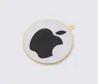 Заготовка самоклейка "APPLE круглый №2" для домофона RFID 5577