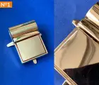УЦЕНКА - Замок для сумки 39*29мм цв. золото 88-134